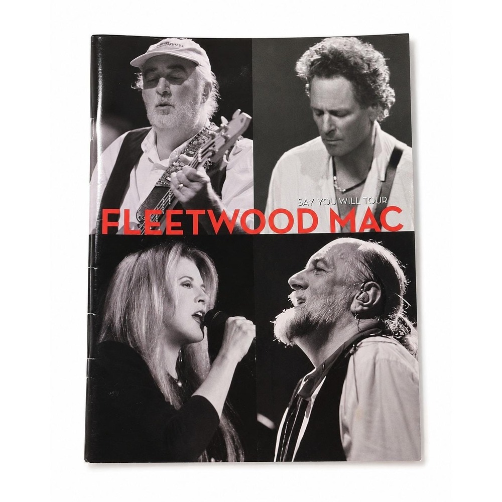 Fleetwood Mac Say You Will 2003-04 Tour Program Stevie Nicks + 2004 Newspaper